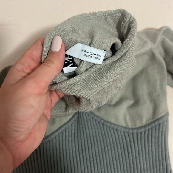 Corset long sleeve mock next top - Picture 2 of 4